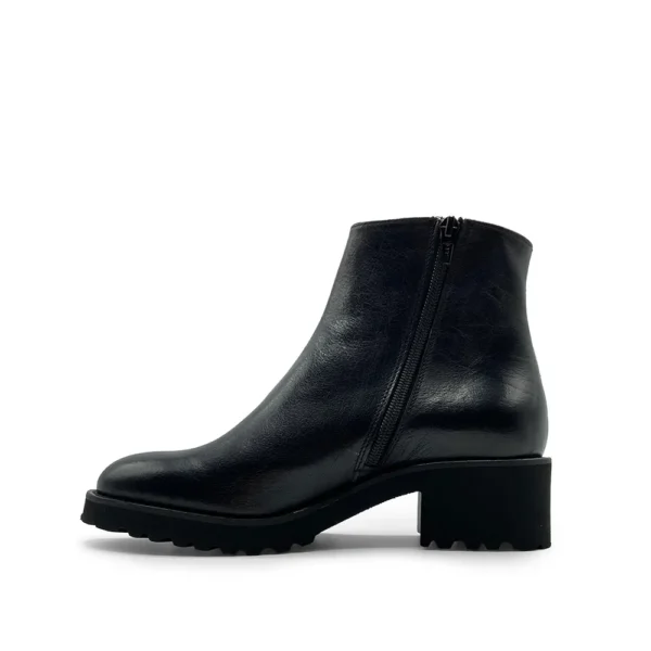 buffalo leather ankle boots