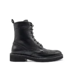 lace-up brogue boots